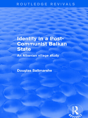 cover image of Identity in a Post-communist Balkan State